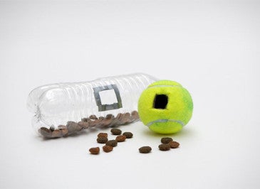 rolling puzzle feeder